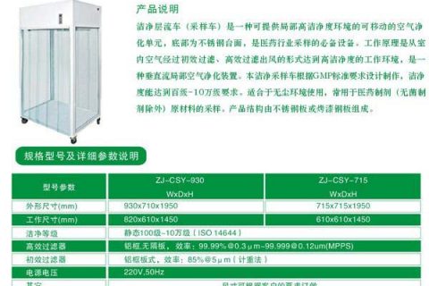 百級(jí)采樣車(chē)