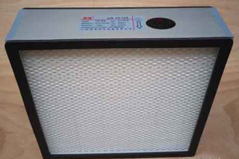 無隔板高效空氣過濾器外框(濾料,密封膠,效率)特點