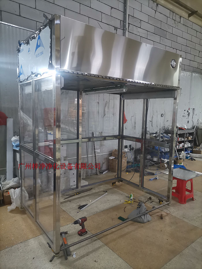 防爆潔凈采樣車(可移動)制作現場實拍圖 防爆潔凈采樣車(可移動)制作現場實拍圖