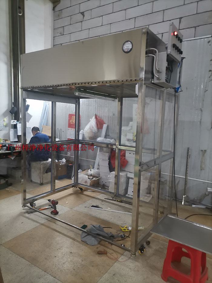 防爆潔凈采樣車(可移動)制作現場實拍圖 防爆潔凈采樣車(可移動)制作現場實拍圖